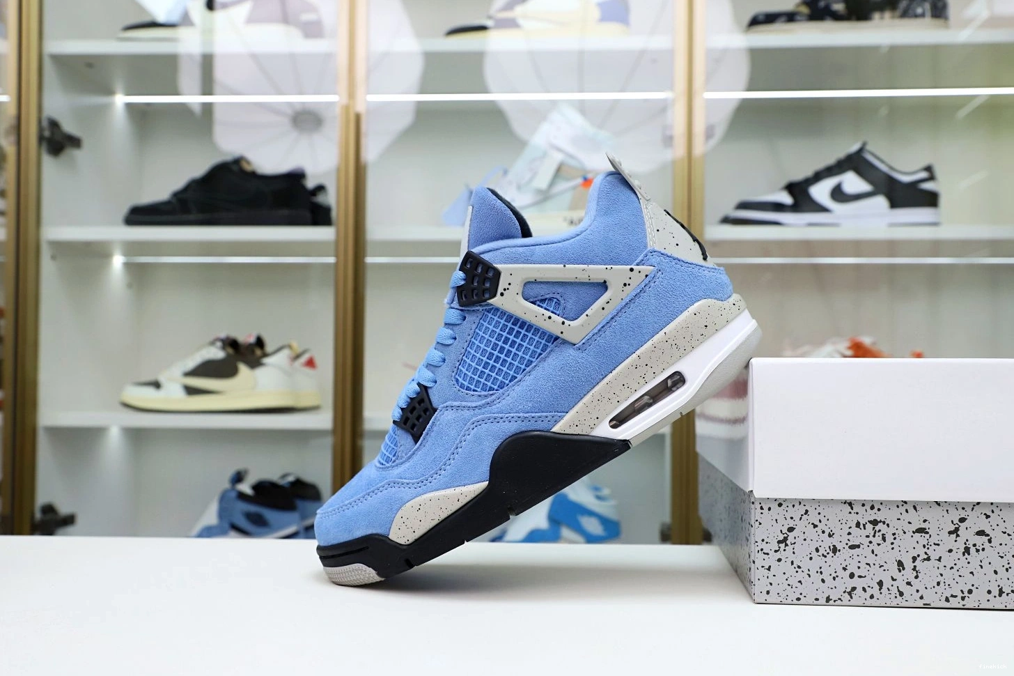 JORDAN 4 AIR BLUE UNIVERSITY 0812